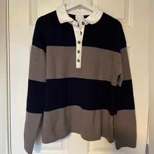 NWT H&M polo sweater - size M
